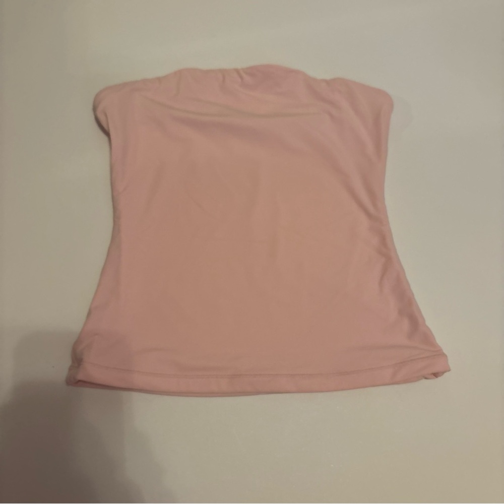 baby pink tube top